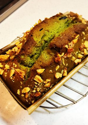 濃厚♡抹茶と黒豆のパウンドケーキ-レシピのメイン写真