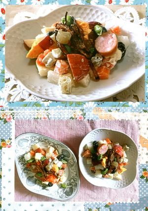 くまとり野菜の宝石箱 ~コロコロサラダ~-レシピのメイン写真
