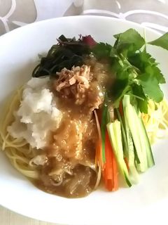 ツナと大根の和風サラダスパゲティ-レシピのメイン写真