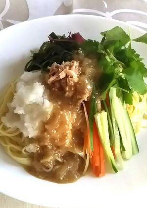 ツナと大根の和風サラダスパゲティ-レシピのメイン写真