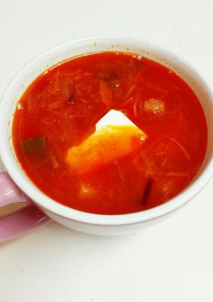 ロシア人直伝　ボルシチ家庭の味-レシピのメイン写真