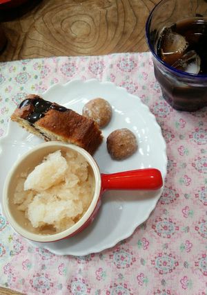 簡単！おいしい!!!甘酒シャーベット-レシピのメイン写真