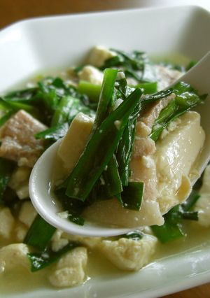 にらと豆腐の炒め物-レシピのメイン写真