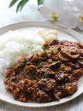 野菜ジュースでコク旨✿茄子のキーマカレー
