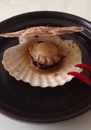 レンジで簡単！殻付き帆立貝のバター醤油-レシピのメイン写真