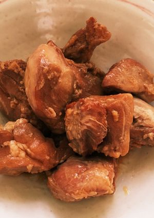 圧力鍋☆鶏肉の赤しそシロップ煮-レシピのメイン写真