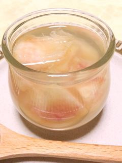食べるカクテル!?桃と白ワインのゼリー☆-レシピのメイン写真