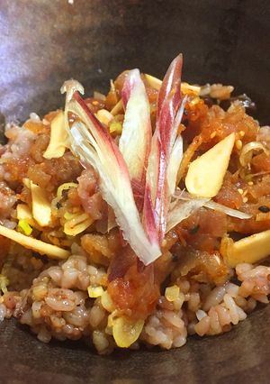 生七味とネギたっぷりの中落ち丼✨-レシピのメイン写真