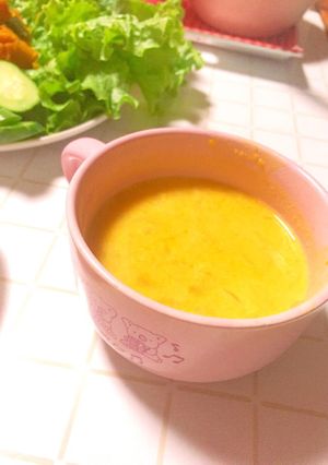 ミキサー不要！絶品かぼちゃスープ♪-レシピのメイン写真