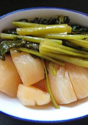 カブの煮浸し-レシピのメイン写真