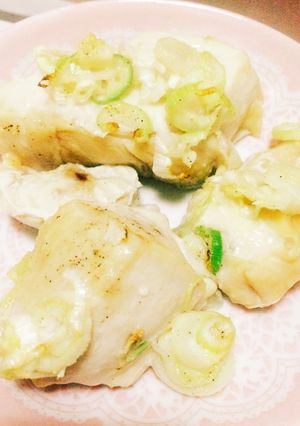 簡単フライパンいらず！鶏肉ねぎチーズ焼き-レシピのメイン写真