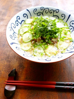 味噌玉の簡単冷や汁-レシピのメイン写真