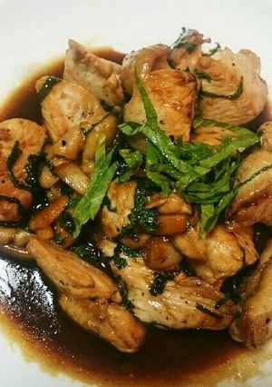 鶏肉と大葉のさっぱり簡単ソテー-レシピのメイン写真