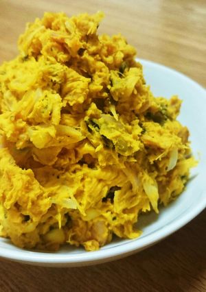おかずになる♪かぼちゃのサラダ-レシピのメイン写真