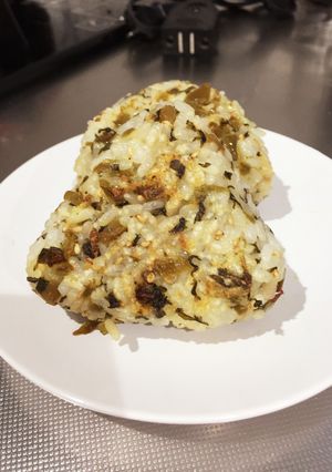 高菜の焼きおにぎり-レシピのメイン写真