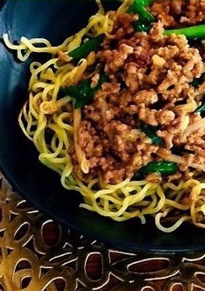 がっつり満腹!坦々焼きそば!-レシピのメイン写真