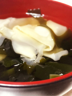 焼売の皮でワンタンスープ-レシピのメイン写真