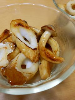 しめじと竹輪の炒め物-レシピのメイン写真