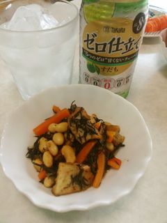 冷やしても美味しい☆ひじきの煮物♪-レシピのメイン写真