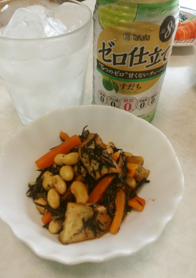 冷やしても美味しい☆ひじきの煮物♪-レシピのメイン写真
