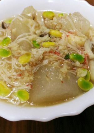 夏にさっぱり♪冷たい冬瓜♪-レシピのメイン写真