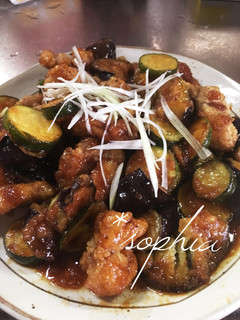 夏野菜と鶏肉のスタミナ南蛮炒め-レシピのメイン写真