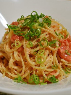 明太子スパゲティ-レシピのメイン写真