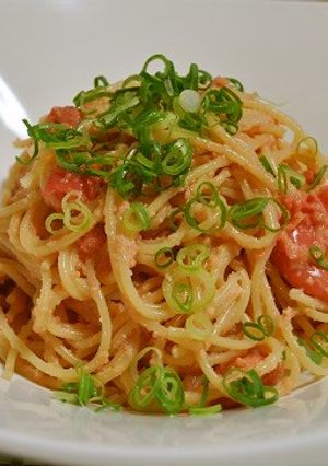 明太子スパゲティ-レシピのメイン写真