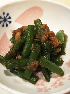 〈めっちゃ簡単〉いんげんとツナの甘辛炒め-レシピのメイン写真