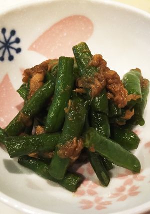 〈めっちゃ簡単〉いんげんとツナの甘辛炒め-レシピのメイン写真