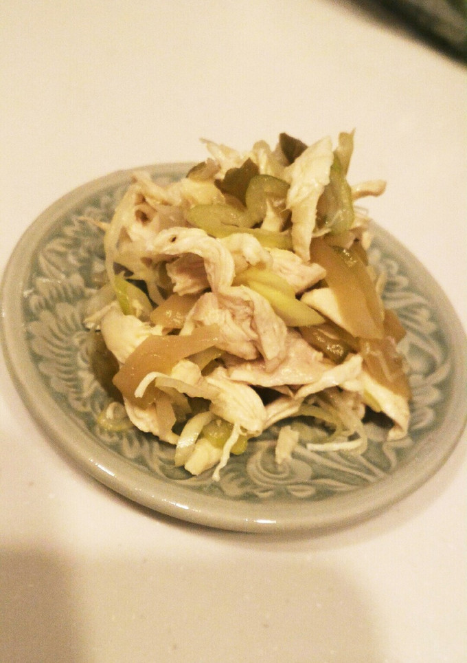 ささみとザーサイの和え物-レシピのメイン写真