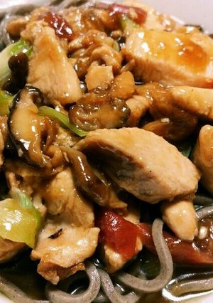 とろーり☆梅あんかけ鶏蕎麦☆-レシピのメイン写真