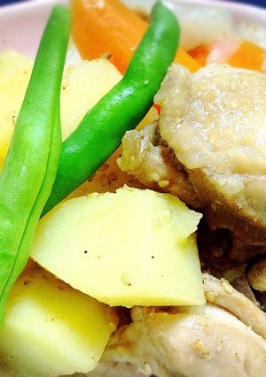 黄金比第2弾＊こくうま鶏の肉じゃが-レシピのメイン写真