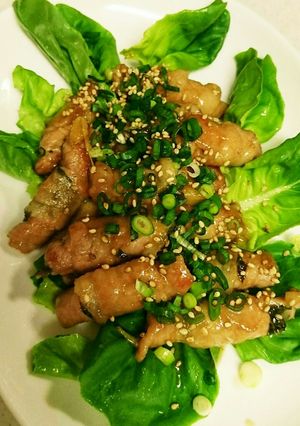 豚肉の大葉チーズ巻き巻き-レシピのメイン写真