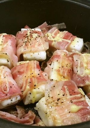 ★はんぺんのチーズとベーコン巻き-レシピのメイン写真