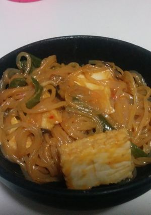 厚揚げ入り麻婆春雨-レシピのメイン写真