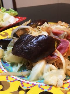 スモークタンのさっぱり野菜炒め-レシピのメイン写真