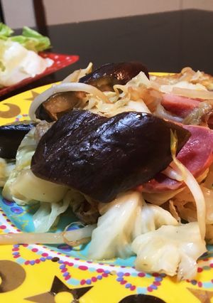 スモークタンのさっぱり野菜炒め-レシピのメイン写真