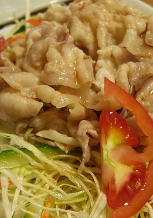 野菜たっぷり！ピリっと冷しゃぶサラダ-レシピのメイン写真