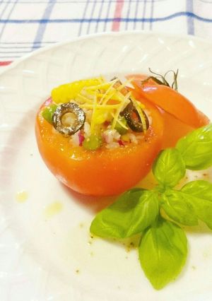 トマ米サラダ-レシピのメイン写真