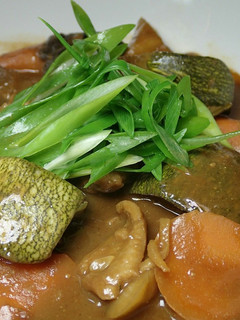 ズッキーニと豚足の味噌煮-レシピのメイン写真