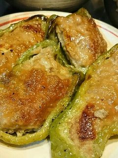 シンプル☆基本のピーマン肉詰め-レシピのメイン写真