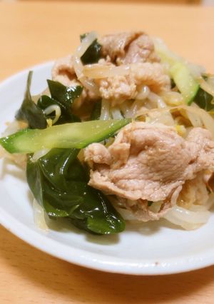 豚肉の冷製サラダ/宝達志水町学校給食-レシピのメイン写真