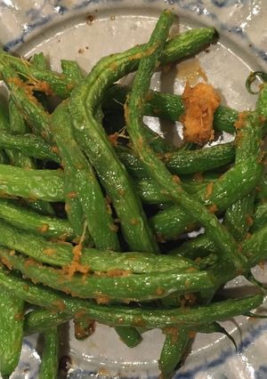 インゲンの生姜醤油-レシピのメイン写真