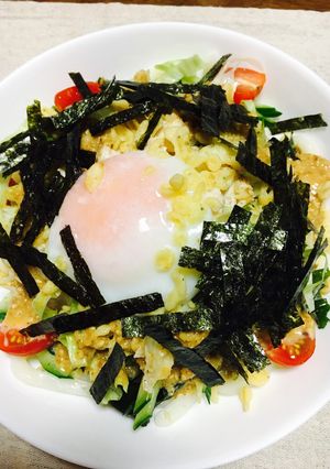 サラダうどん～ゴマダレ編～-レシピのメイン写真