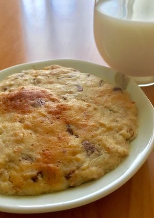 レンジで作る＊大きなカントリークッキー-レシピのメイン写真