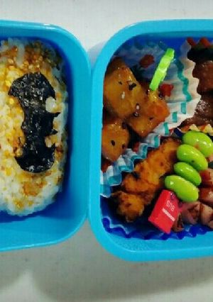 バットマン弁当\( ˙-˙ )/★-レシピのメイン写真