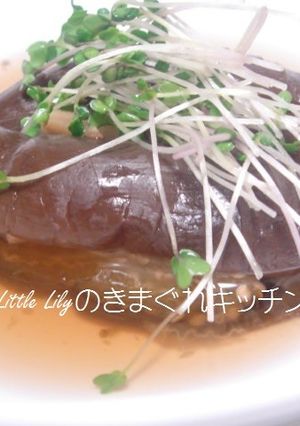 レンジでできる茄子の煮びたし-レシピのメイン写真