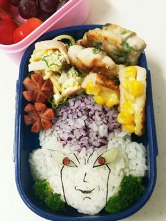 キャラ弁♡フリーザ-レシピのメイン写真