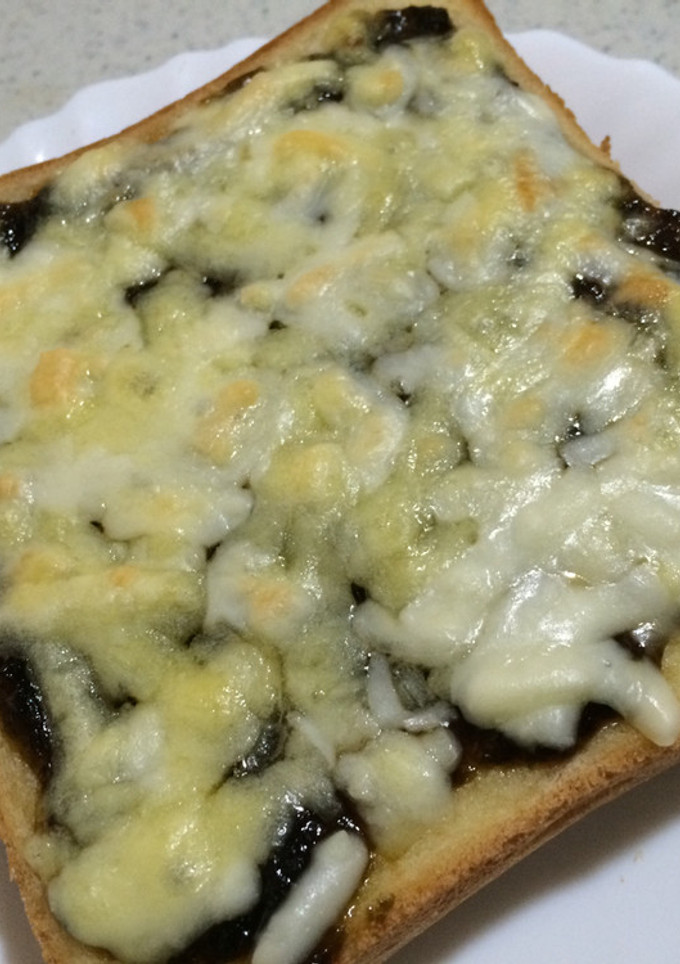 海苔の佃煮トースト♬*.+゜-レシピのメイン写真